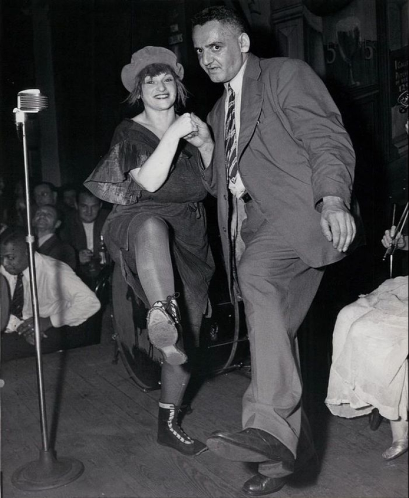 New York in the 1940s through the lens of Weegee, the master of crime photography.