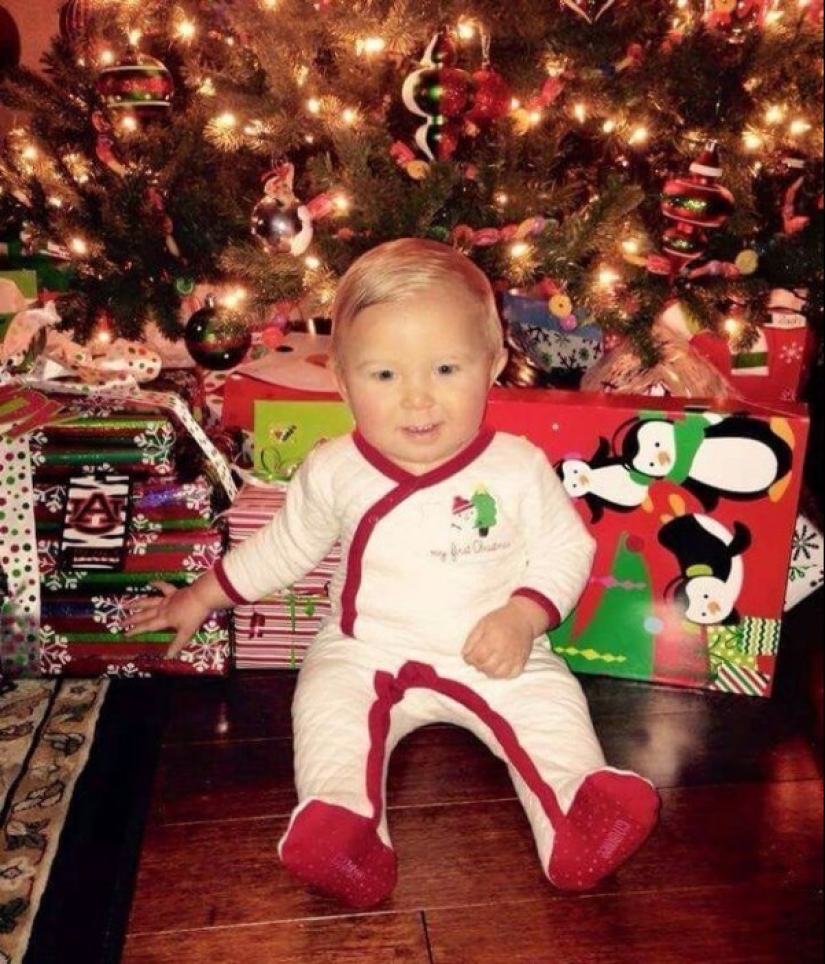 Niños pequeños que parecen viejos