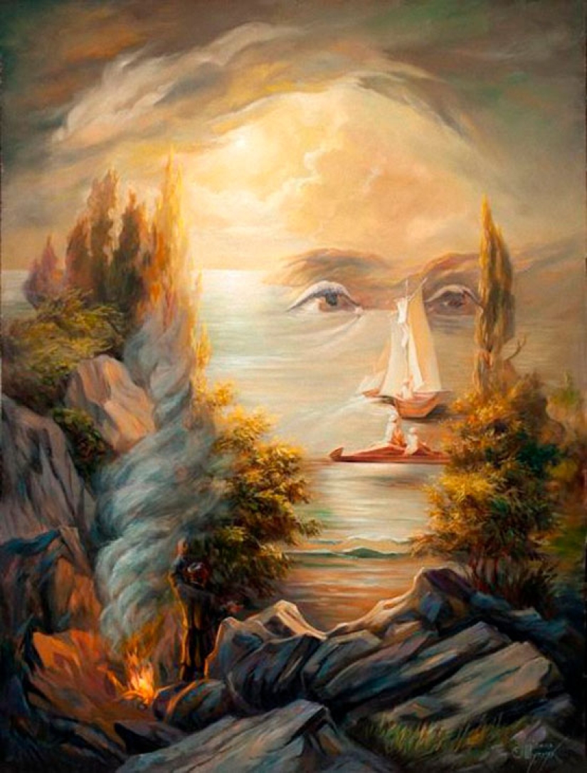 No creas en tus ojos: maestro del artista de la ilusión óptica Oleg Shuplyak