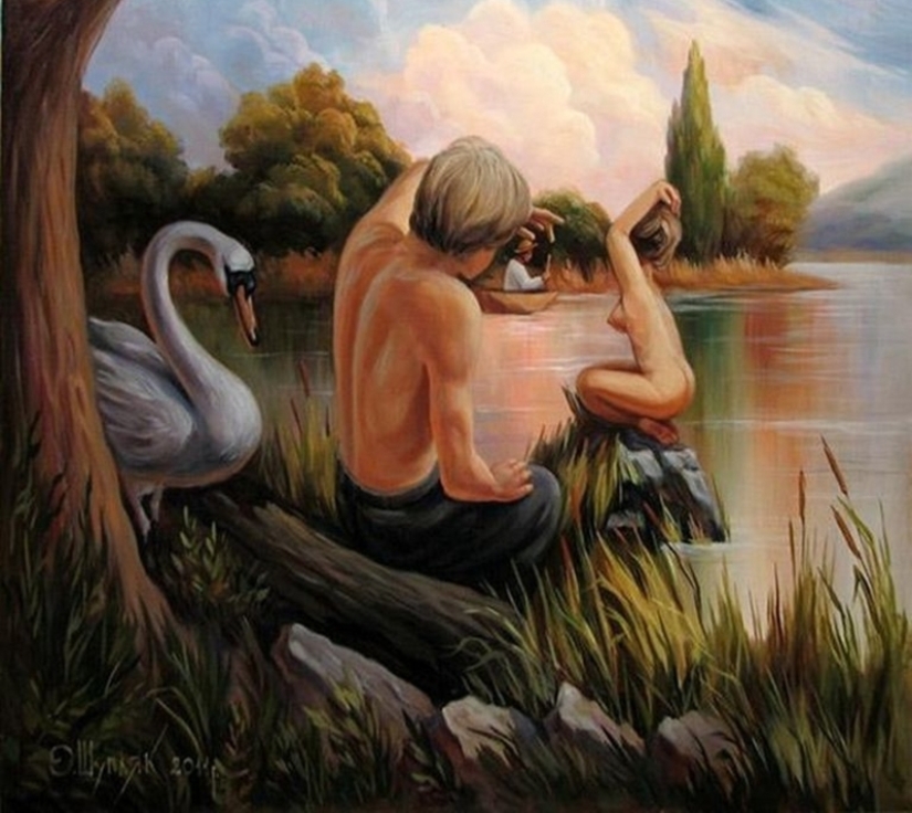 No creas en tus ojos: maestro del artista de la ilusión óptica Oleg Shuplyak