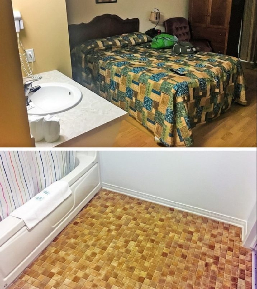 No de lujo: habitaciones de hotel de las que querrá escapar lo más rápido posible