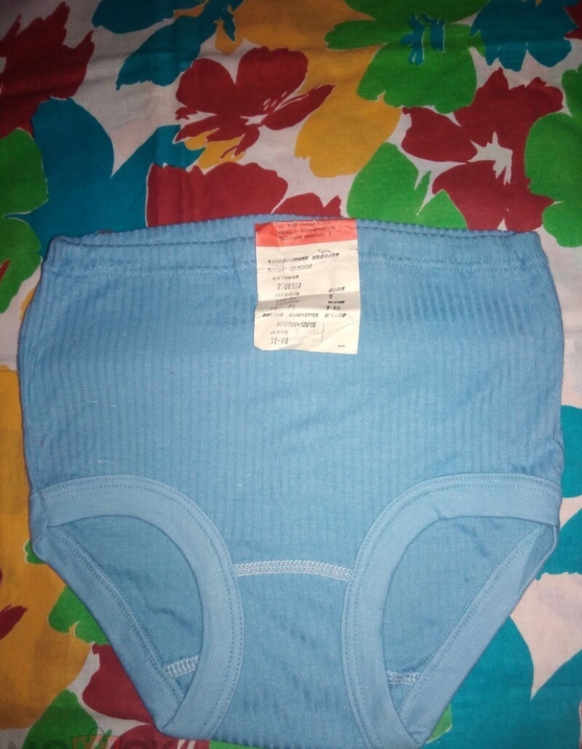 No eroticism for you! Breeches, grace and other underwear of the USSR times