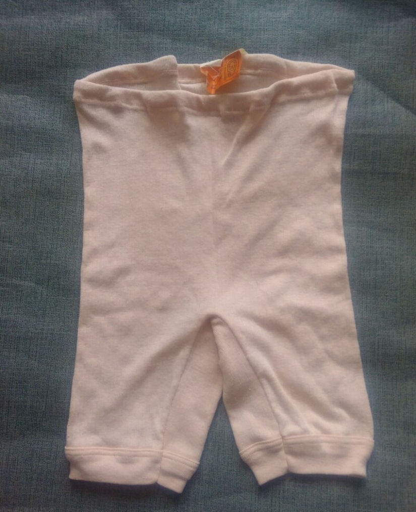 No eroticism for you! Breeches, grace and other underwear of the USSR times