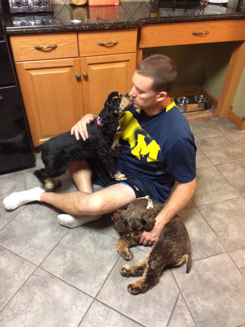 "No soy un amante de los perros": padres que no querían perros en absoluto "No soy un amante de los perros": padres que no querían perros en absoluto