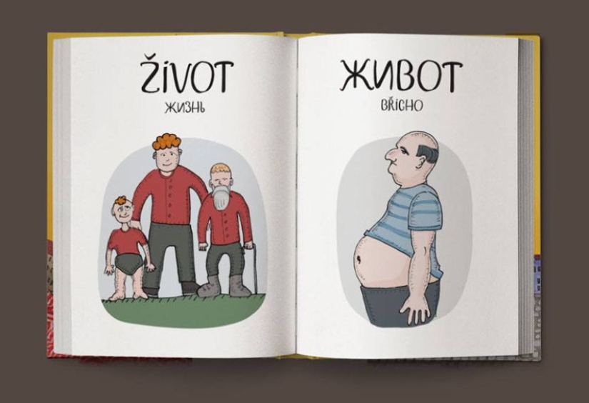 Not “crap”, but “game room”: a fun Czech-Russian picture dictionary Not “crap”, but “game room”: a fun Czech-Russian picture dictionary