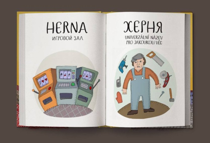 Not “crap”, but “game room”: a fun Czech-Russian picture dictionary Not “crap”, but “game room”: a fun Czech-Russian picture dictionary