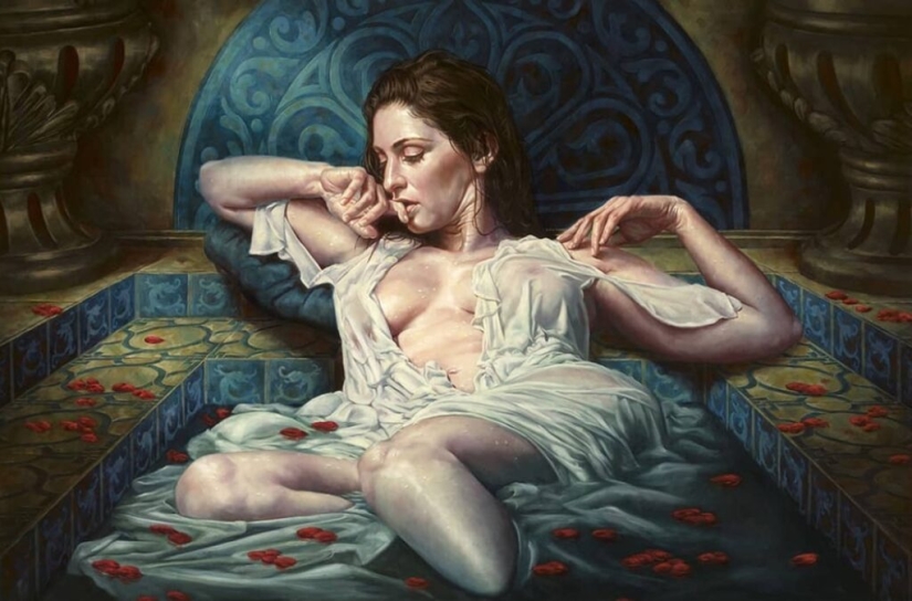 Nude Warriors and Princesses from the Worlds of artist Michael S. Hayes