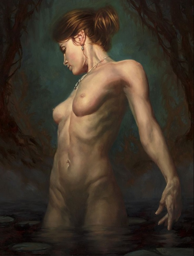 Nude Warriors and Princesses from the Worlds of artist Michael S. Hayes