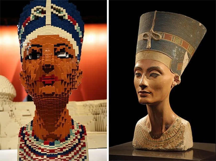 Obras maestras de arte, sobrannye de LEGO Obras maestras de arte, sobrannye de LEGO