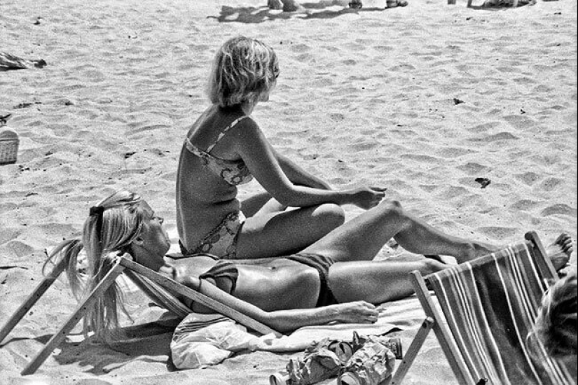 One day on a California beach in August 1970 One day on a California beach in August 1970