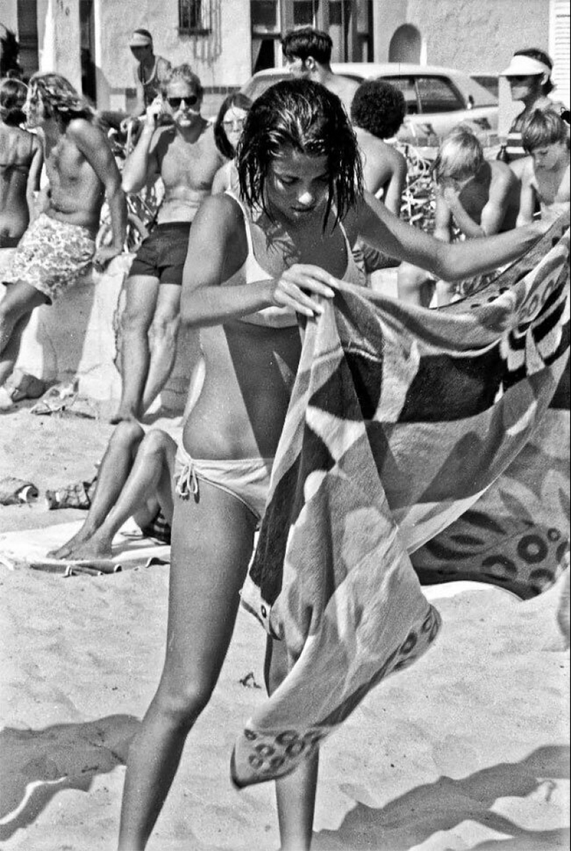 One day on a California beach in August 1970 One day on a California beach in August 1970