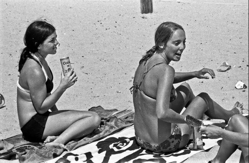 One day on a California beach in August 1970 One day on a California beach in August 1970