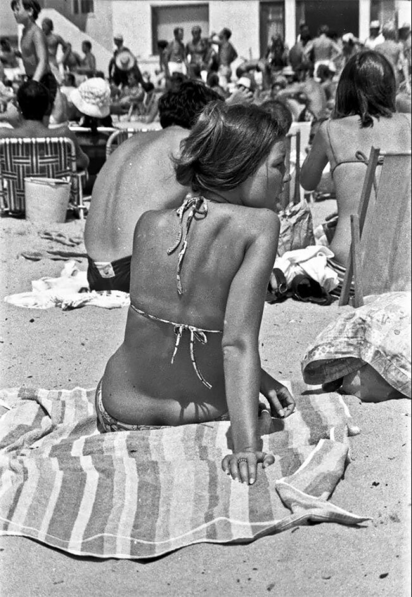 One day on a California beach in August 1970 One day on a California beach in August 1970
