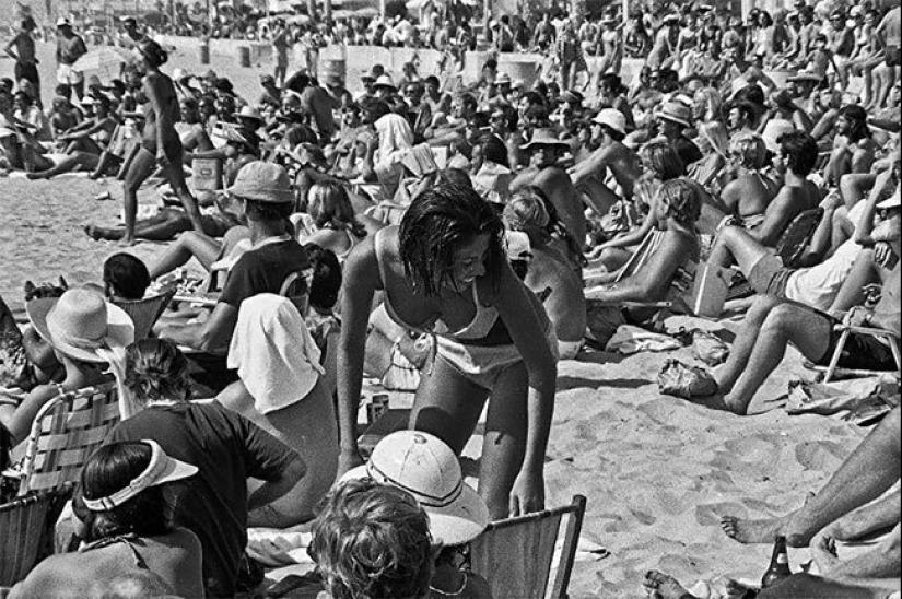 One day on a California beach in August 1970 One day on a California beach in August 1970