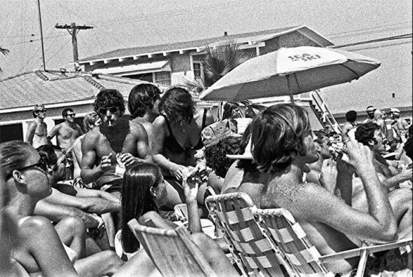 One day on a California beach in August 1970 One day on a California beach in August 1970