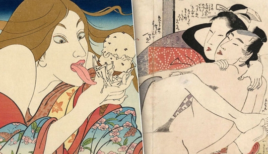 Only without kissing: Japanese sex culture before the 20th century