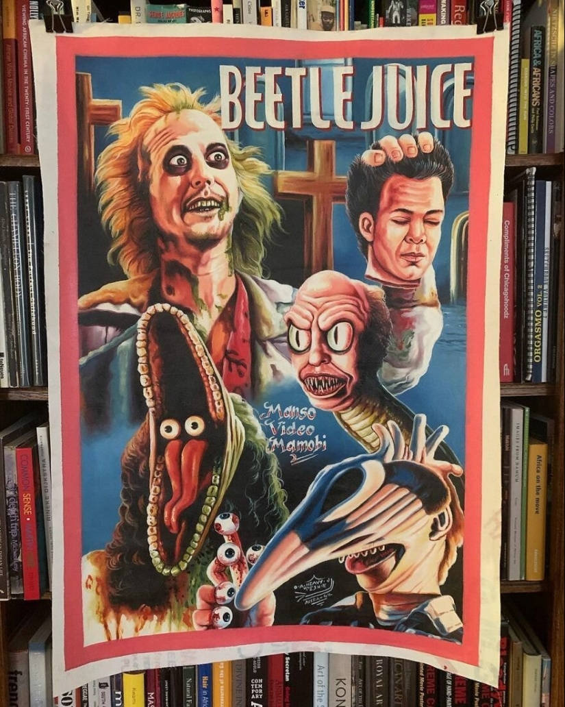 Otra porción de carteles de películas africanas que te harán reír y asustar Otra porción de carteles de películas africanas que te harán reír y asustar