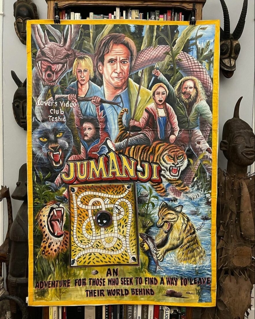 Otra porción de carteles de películas africanas que te harán reír y asustar Otra porción de carteles de películas africanas que te harán reír y asustar