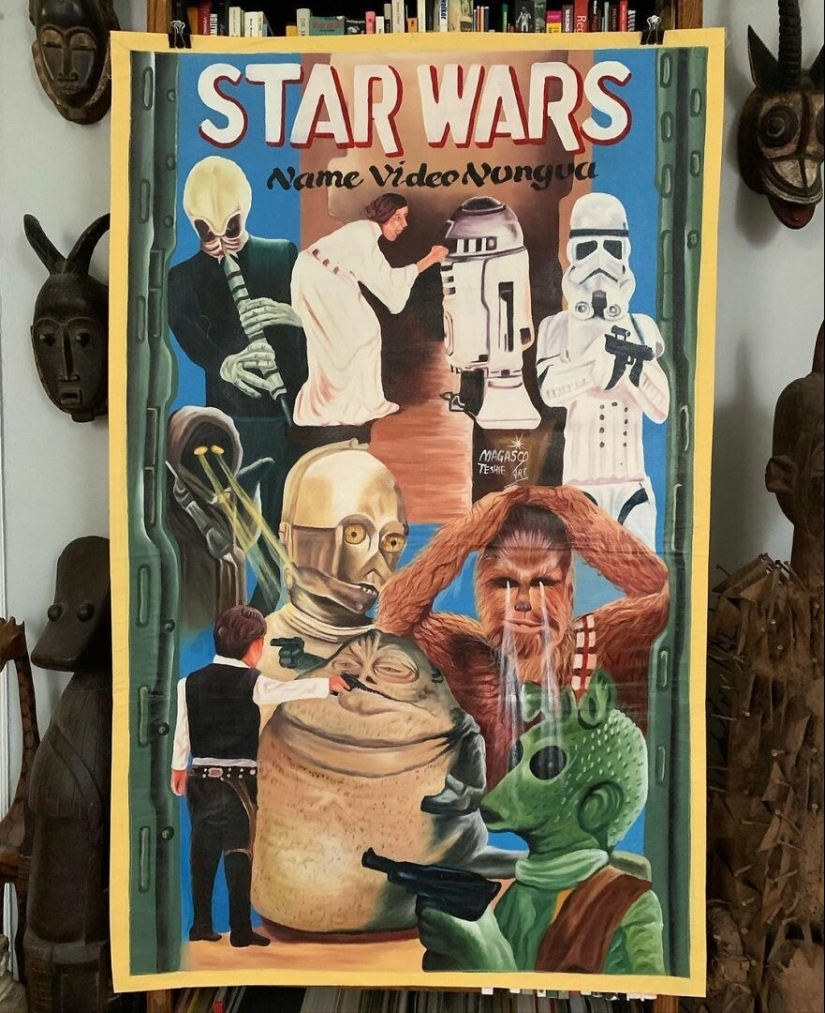 Otra porción de carteles de películas africanas que te harán reír y asustar Otra porción de carteles de películas africanas que te harán reír y asustar