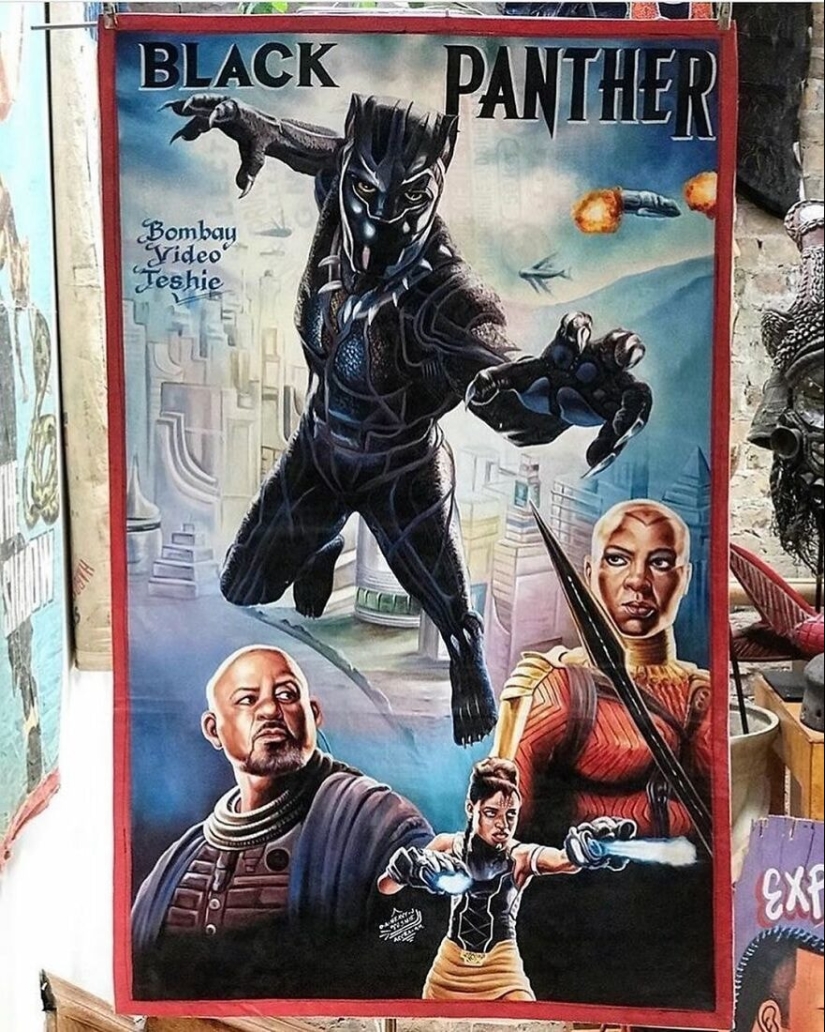 Otra porción de carteles de películas africanas que te harán reír y asustar Otra porción de carteles de películas africanas que te harán reír y asustar