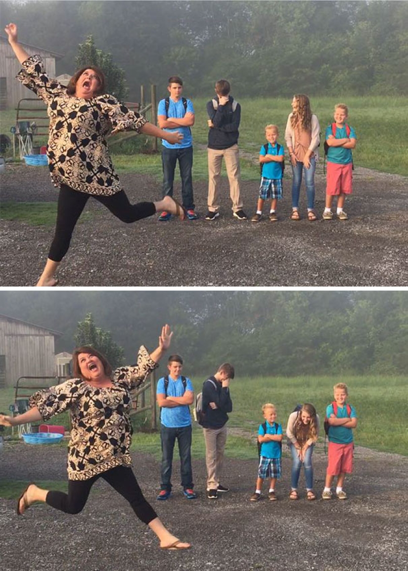 Padres jubilosos que esperaron y esperaron el 1 de septiembre Padres jubilosos que esperaron y esperaron el 1 de septiembre