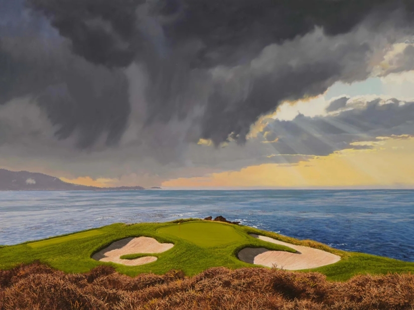 Paisajes increíbles del hiperrealista británico Michael Smith Paisajes increíbles del hiperrealista británico Michael Smith