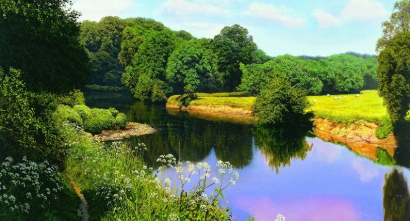 Paisajes increíbles del hiperrealista británico Michael Smith Paisajes increíbles del hiperrealista británico Michael Smith