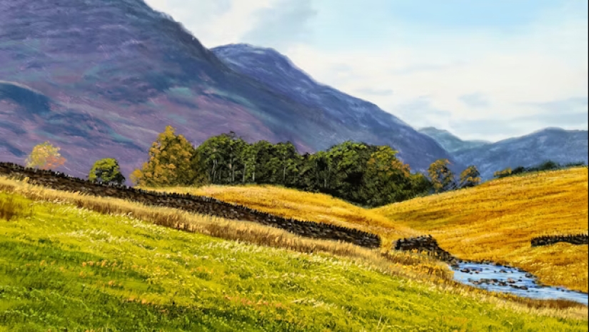 Paisajes increíbles del hiperrealista británico Michael Smith Paisajes increíbles del hiperrealista británico Michael Smith