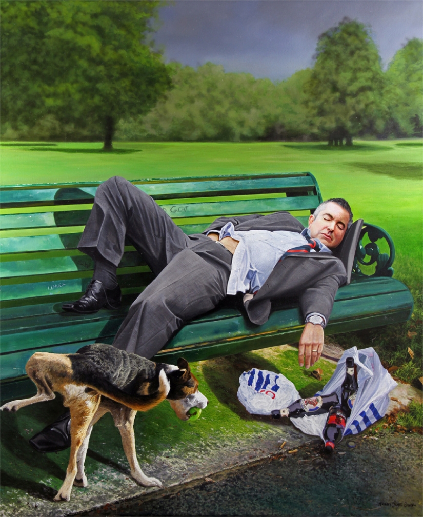 Paisajes increíbles del hiperrealista británico Michael Smith Paisajes increíbles del hiperrealista británico Michael Smith