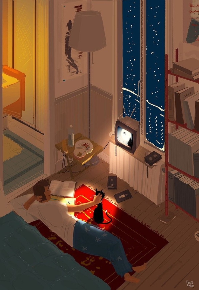 Pascal Campion, an illustrator who knows how to see beauty in everyday life Pascal Campion, an illustrator who knows how to see beauty in everyday life