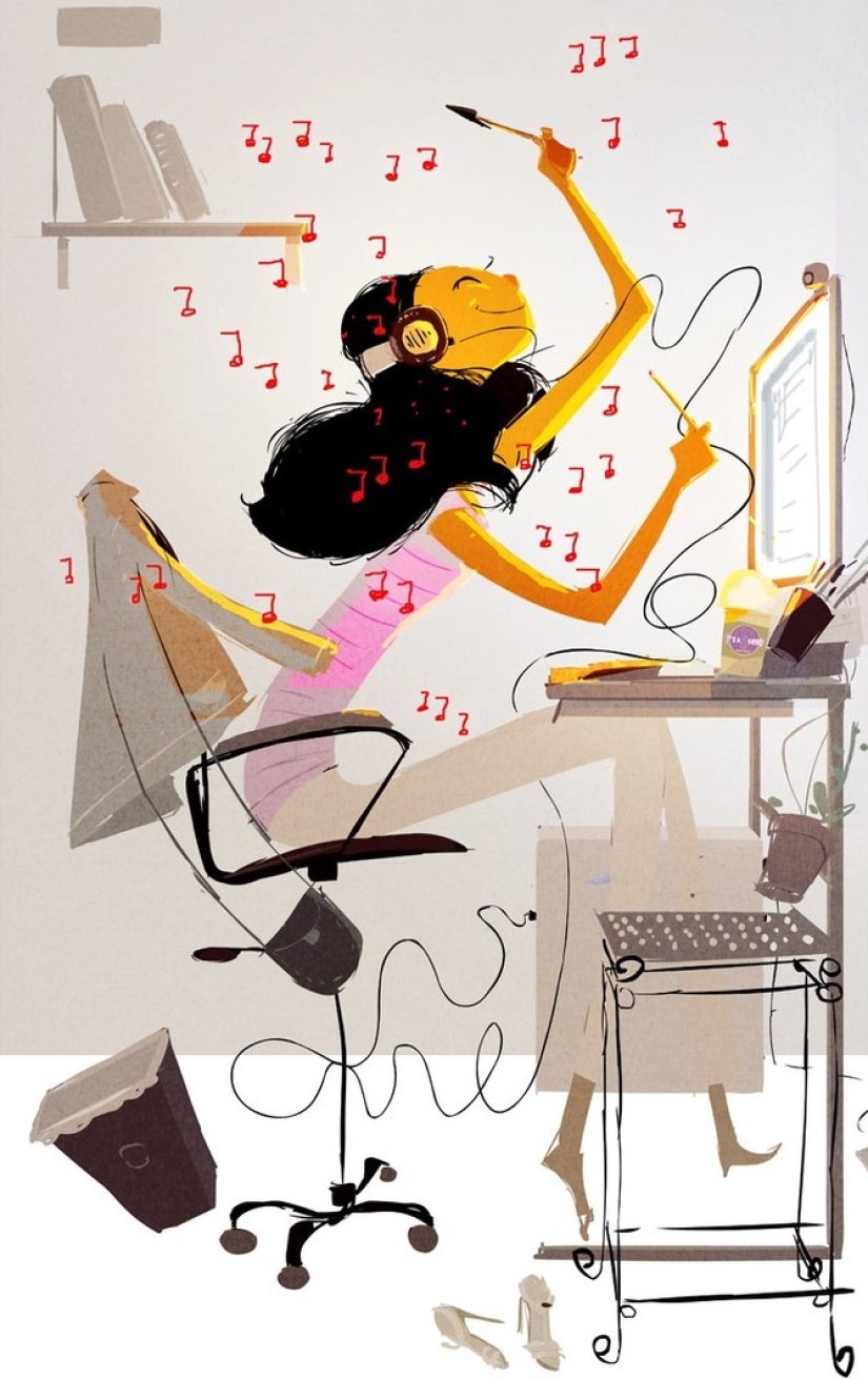 Pascal Campion, an illustrator who knows how to see beauty in everyday life Pascal Campion, an illustrator who knows how to see beauty in everyday life