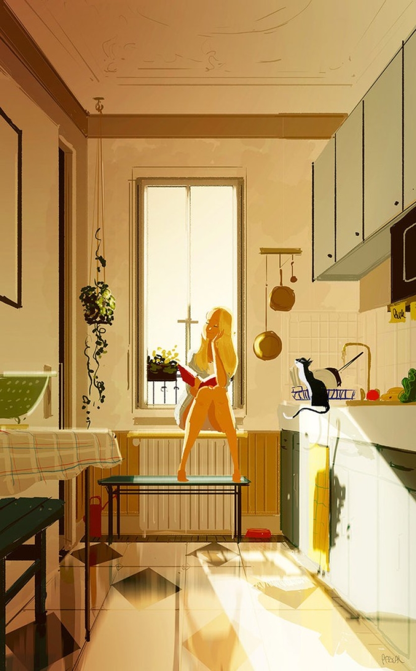 Pascal Campion, an illustrator who knows how to see beauty in everyday life Pascal Campion, an illustrator who knows how to see beauty in everyday life
