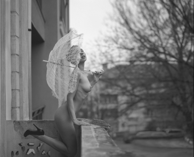 Pasión en blanco y negro en las obras del fotógrafo Kalynsky