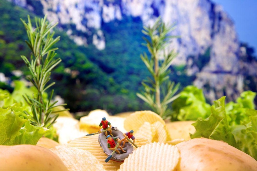 People in the edible universe