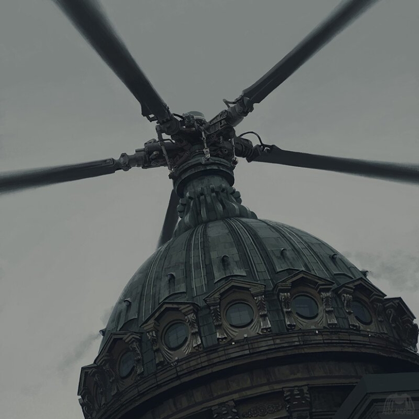 Personal reality of digital artist Alexey Andreev