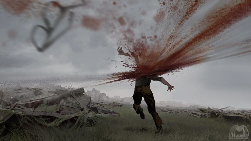 Personal reality of digital artist Alexey Andreev