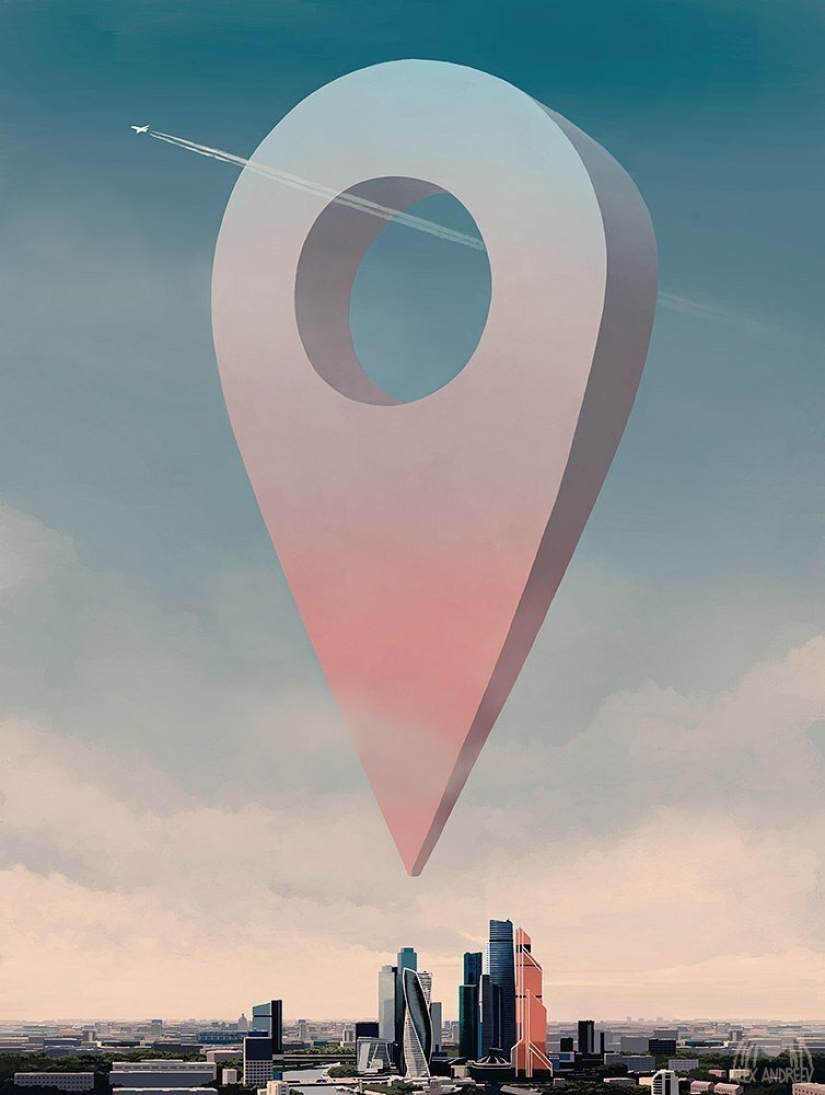 Personal reality of digital artist Alexey Andreev