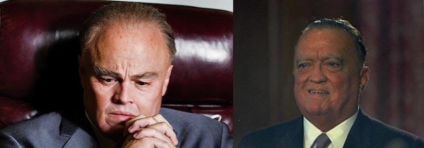 Personas reales y los actores que les dieron vida en la pantalla.