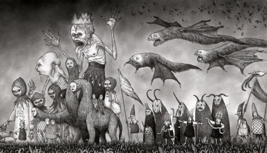 Pesadillas infantiles en los dibujos del maestro del terror John Mortensen Pesadillas infantiles en los dibujos del maestro del terror John Mortensen