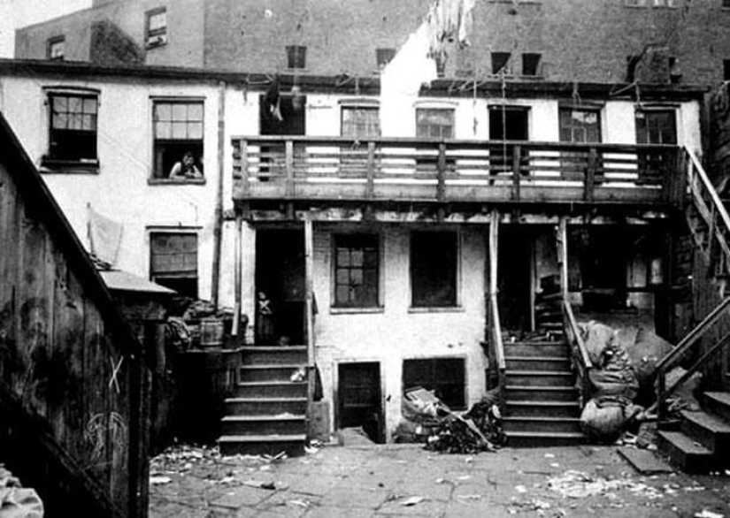 Páginas de la vida de los estadounidenses comunes y pobres en Nueva York del siglo XIX