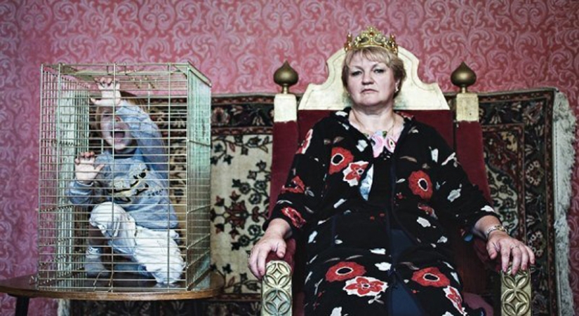 Photo project "The reverse side of maternal love" by Anna Radchenko Photo project "The reverse side of maternal love" by Anna Radchenko