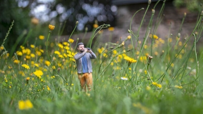 Photographer has turned into a 3D thumbnail to see the world in new ways