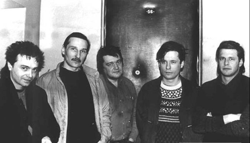 Photos from the personal archives of Russian rock stars