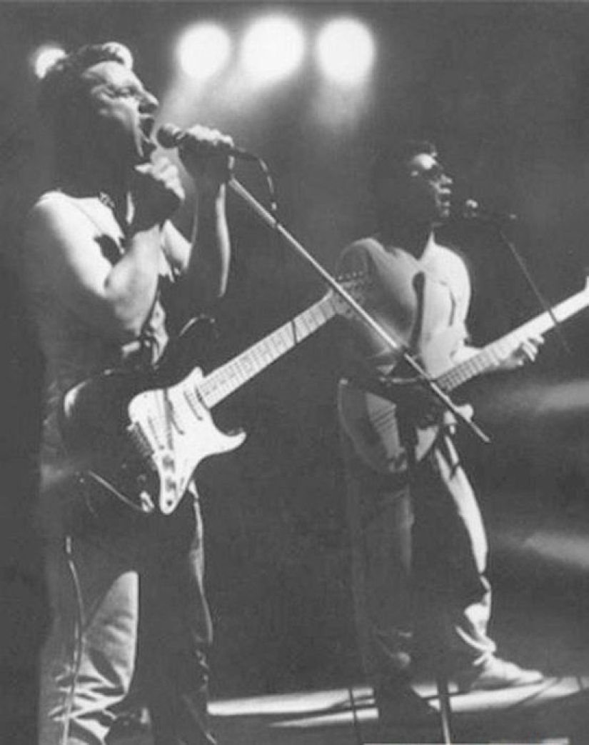 Photos from the personal archives of Russian rock stars