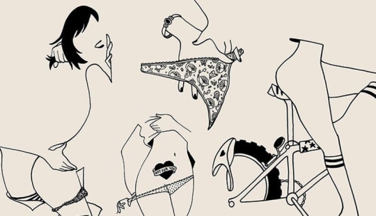 Picante juego de líneas concisas: erótico miniaturas de París de incógnito