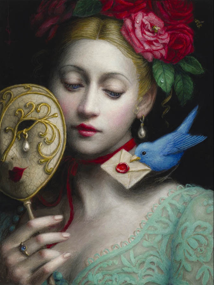 Pinturas surrealistas de Chie Yoshii, que celebran la armonía y la belleza Pinturas surrealistas de Chie Yoshii, que celebran la armonía y la belleza