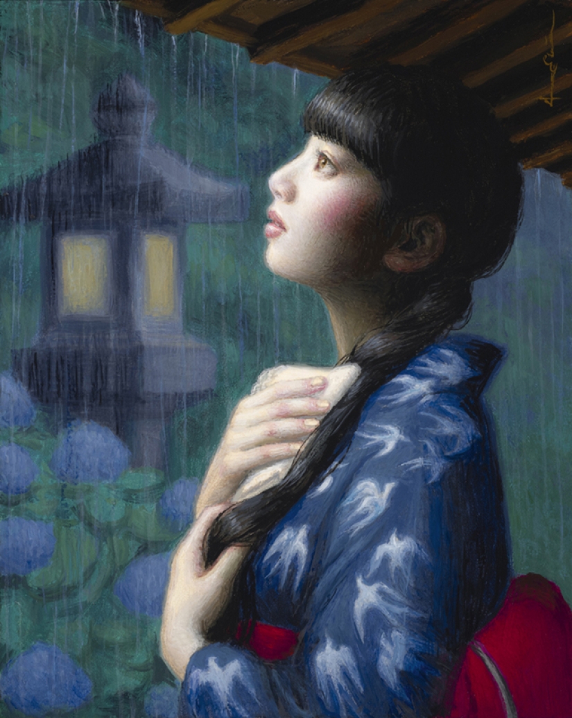 Pinturas surrealistas de Chie Yoshii, que celebran la armonía y la belleza Pinturas surrealistas de Chie Yoshii, que celebran la armonía y la belleza