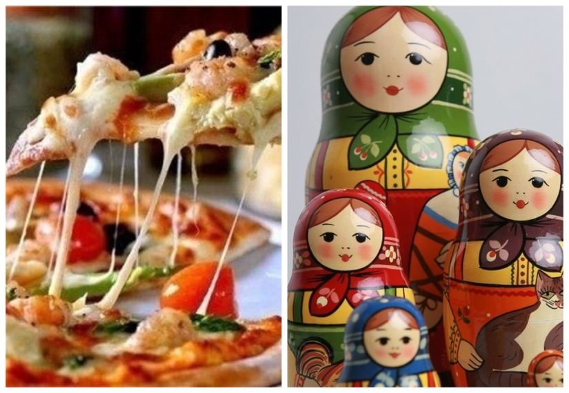 Pizza, matryoshka y otras 6 cosas famosas inventadas no donde se considera Pizza, matryoshka y otras 6 cosas famosas inventadas no donde se considera