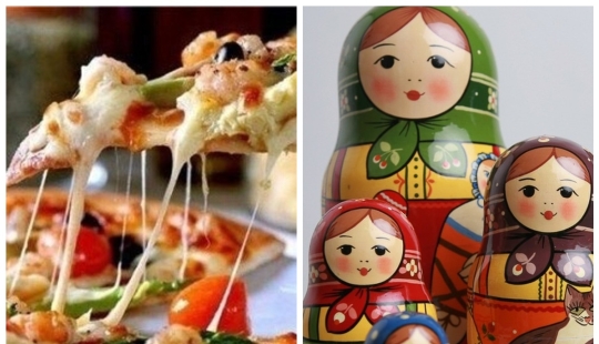 Pizza, matryoshka y otras 6 cosas famosas inventadas no donde se considera Pizza, matryoshka y otras 6 cosas famosas inventadas no donde se considera