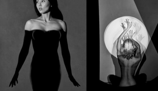 Plays of light and shadow in the works of the master of female erotic portraiture Nicholas Freeman